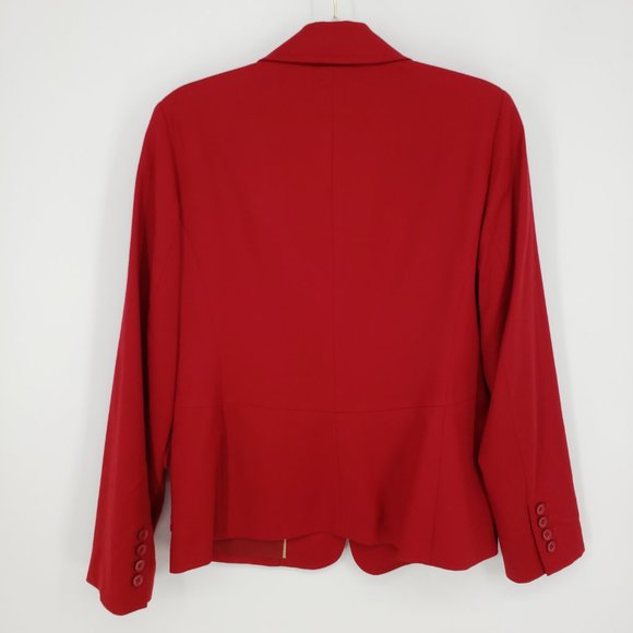 Talbots Red Blazer - Picture 7 of 8